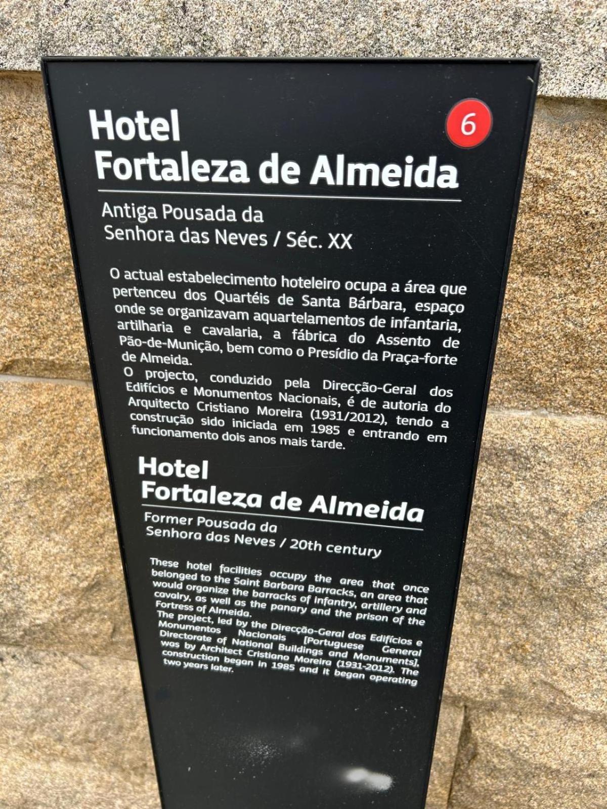 Hotel Fortaleza De Almeida By Asite Hotels Eksteriør bilde